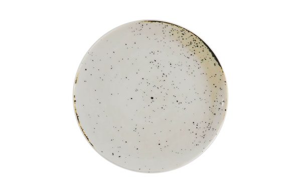 PRATO COUPE Ø16CM RUSTICO BRANCO IN